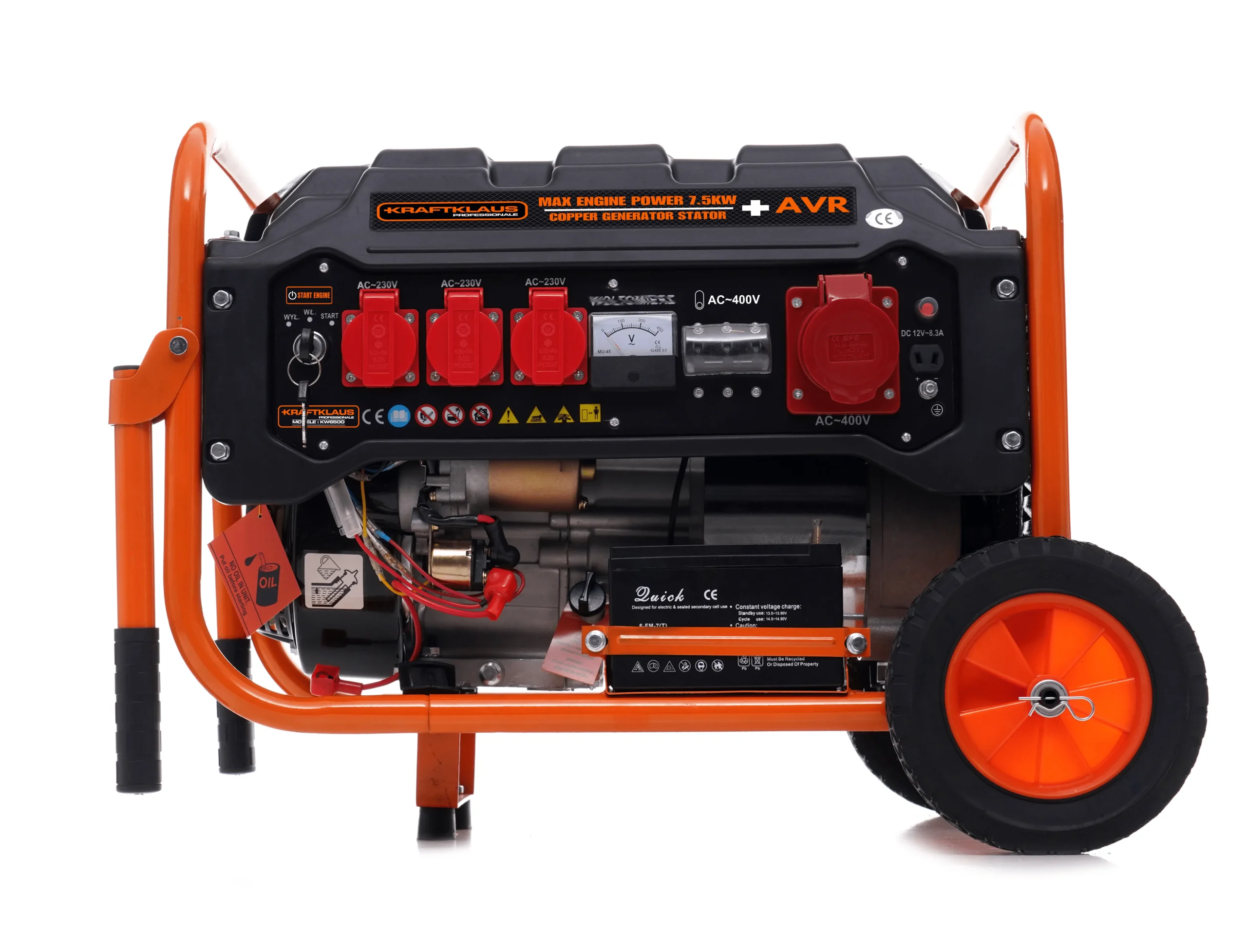 GENERATORE DI CORRENTE SILENZZIOSO KraftKlaus KW6500 8,5 KW