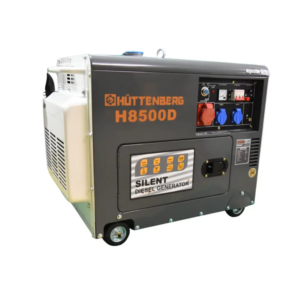 GENERATORE DI CORRENTE DIESEL SILENZZIOSO H8500D da 10 KW