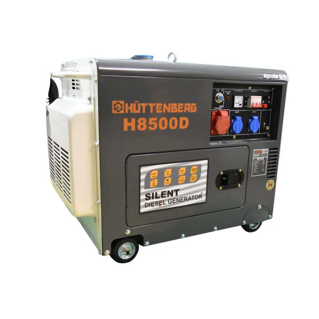 GENERATORE DI CORRENTE DIESEL SILENZZIOSO H8500D da 10 KW