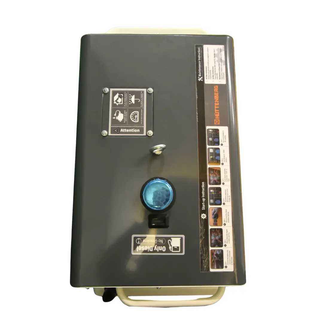 GENERATORE DI CORRENTE DIESEL SILENZZIOSO H8500D da 10 KW