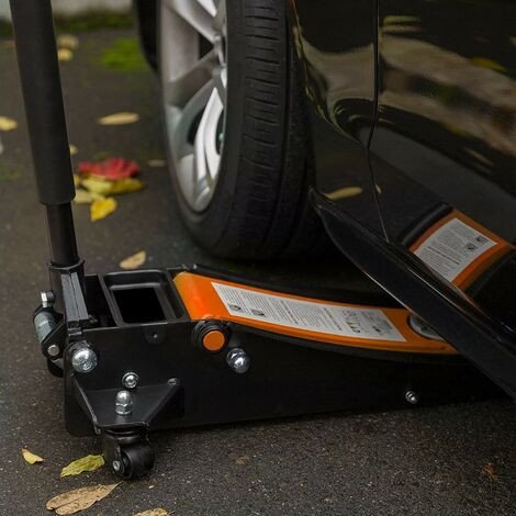 Cric da officina idraulico a doppio pistone da 3 TONNELLATE