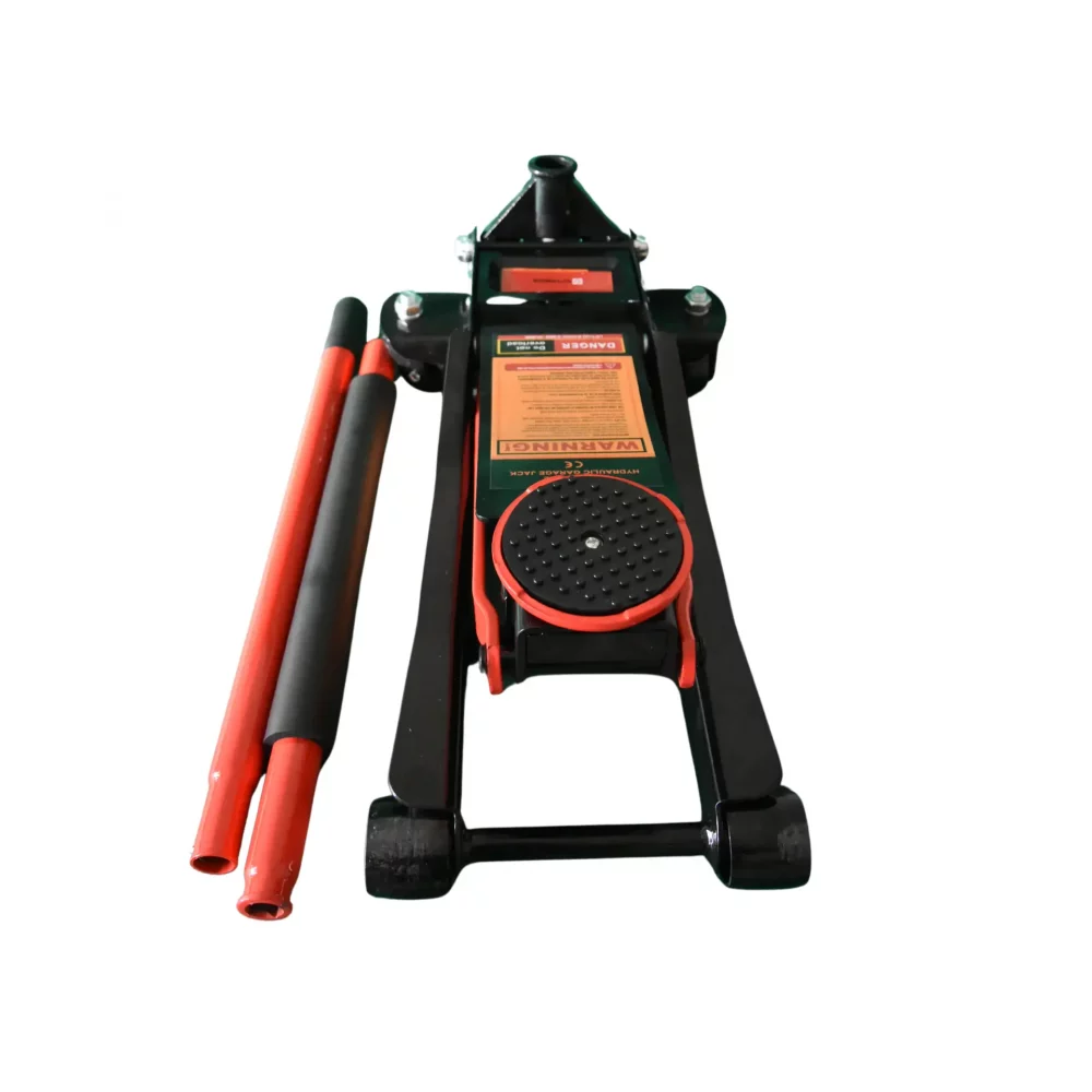 Cric da officina idraulico a doppio pistone da 3 TONNELLATE