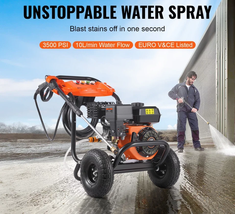 Idropulitrice a benzina 246,07 kgf/cm² 10 L/min