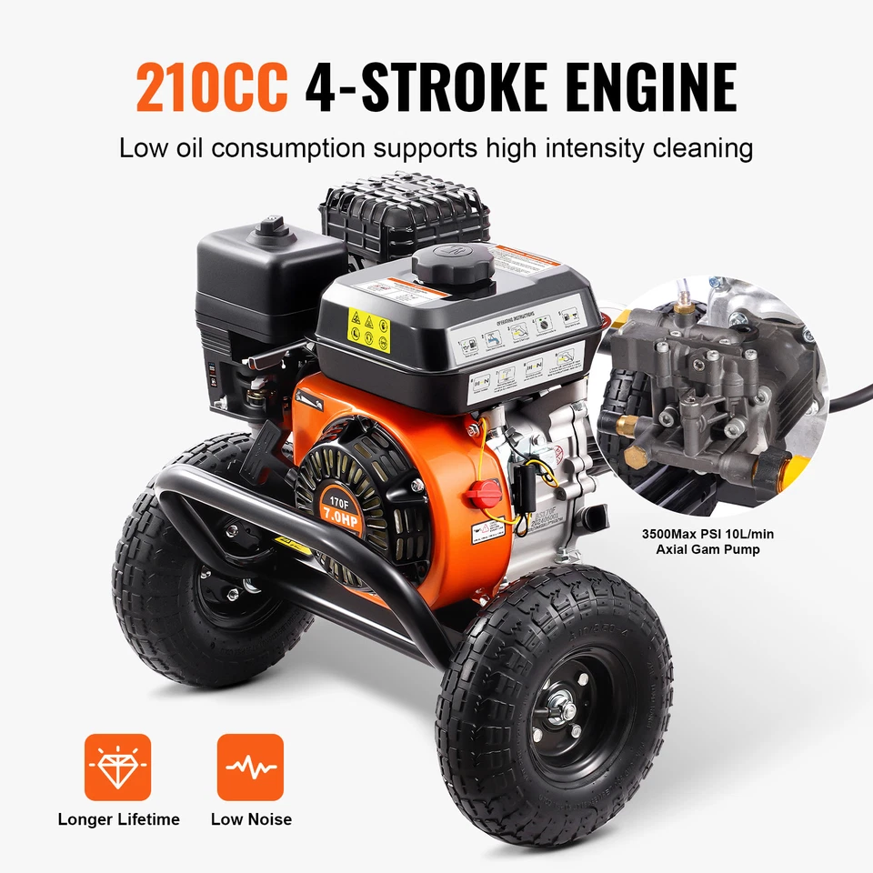 Idropulitrice a benzina 246,07 kgf/cm² 10 L/min