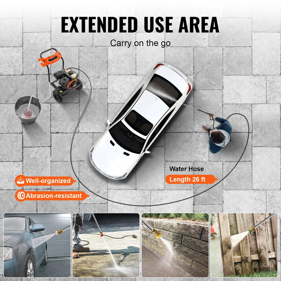 Idropulitrice a benzina 246,07 kgf/cm² 10 L/min