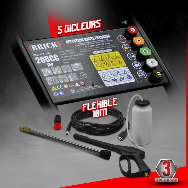 idro6 L'Idropulitrice A Scoppio Definitiva: 240 Bar